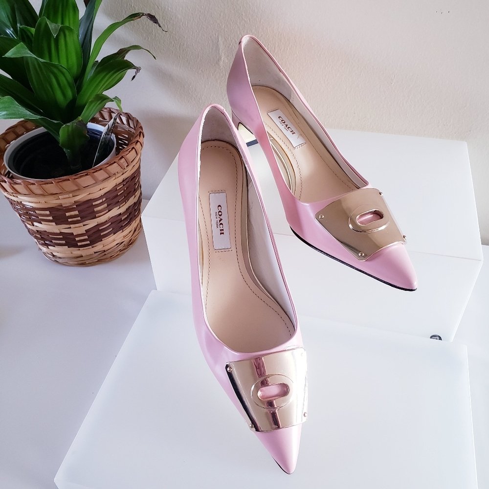 Coach NWOT Lawrence Box Calf Shoes - 5.5 US